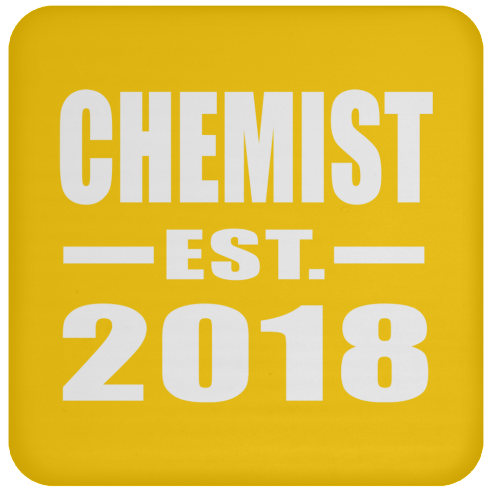 Chemist Established EST. 2018 - Coaster