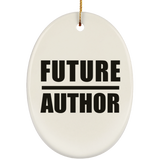 Future Author - Oval Ornament