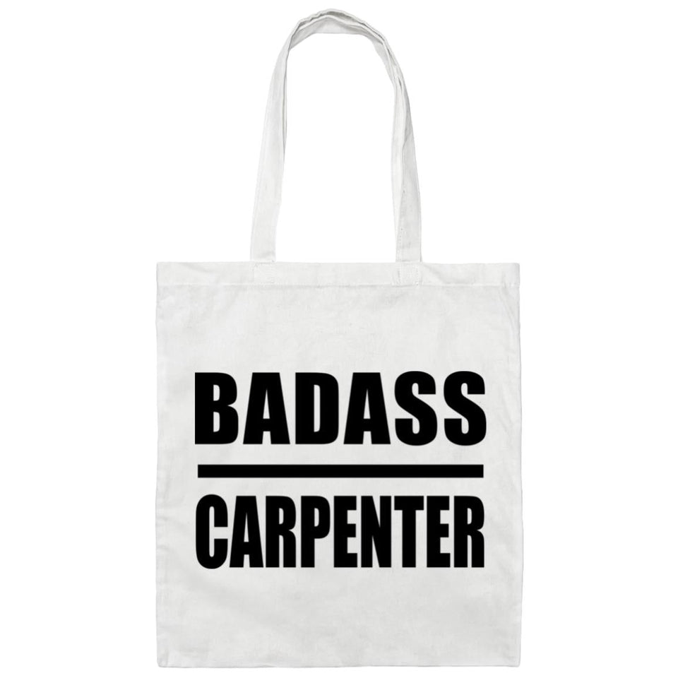 Badass Carpenter - Tote Bag White