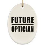 Future Optician - Oval Ornament