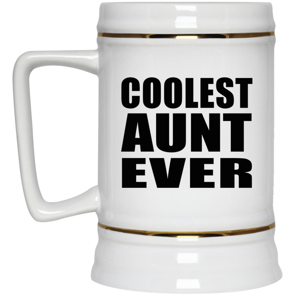 Coolest Aunt Ever - Beer Stein