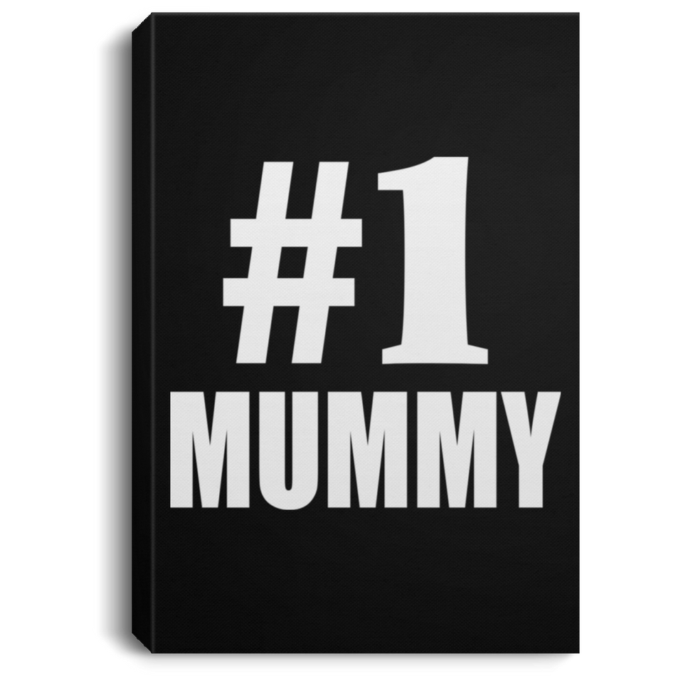 Number One #1 Mummy - Canvas Portrait