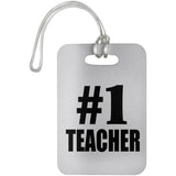 Number One #1 Teacher - Luggage Bag Tag