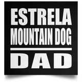 Estrela Mountain Dog Dad - Poster Square