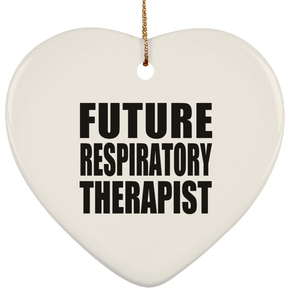 Future Respiratory Therapist - Heart Ornament
