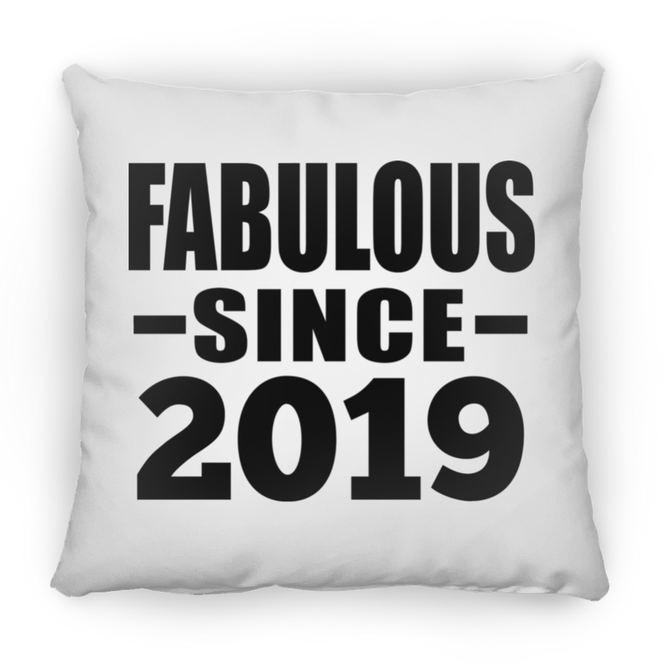 5th Birthday Fabulous Since 2019 - Throw Pillow