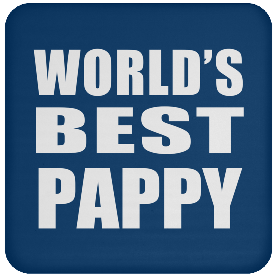 World's Best Pappy - Drink Coaster