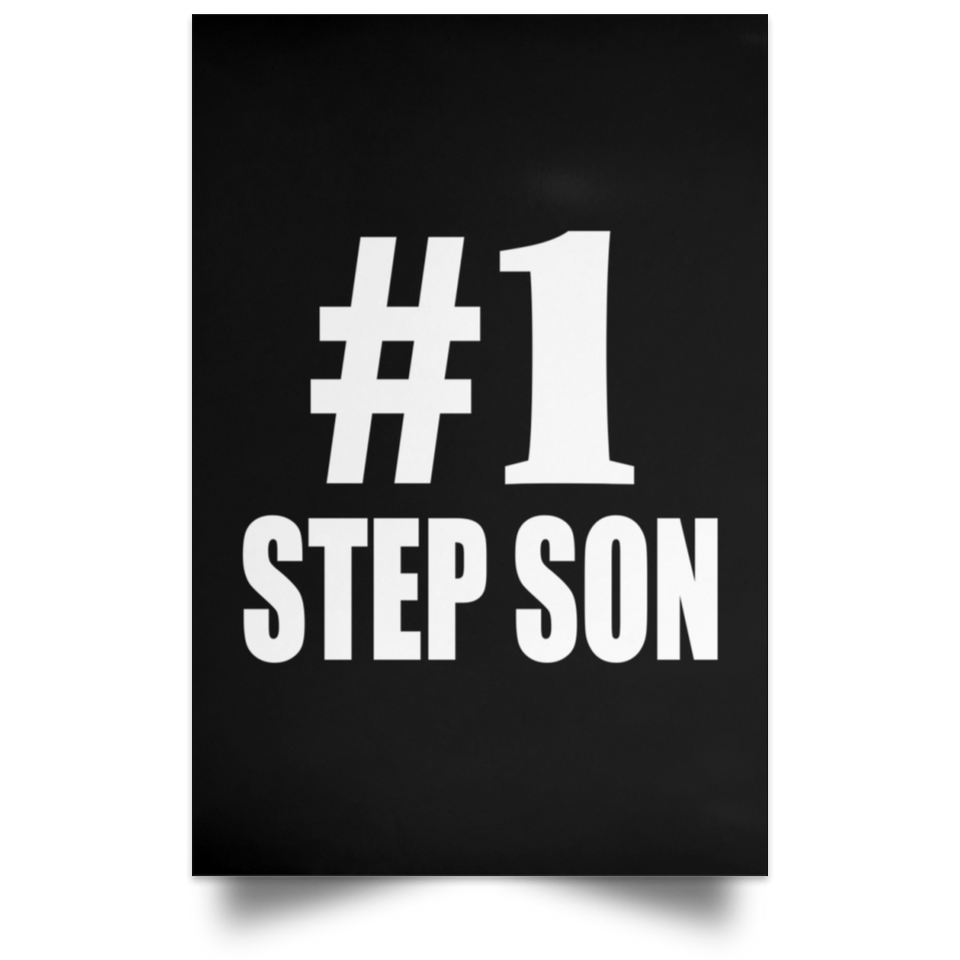 Number One #1 Step Son - Poster Portrait
