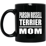 Parson Russell Terrier Mom - 11oz Coffee Mug Black