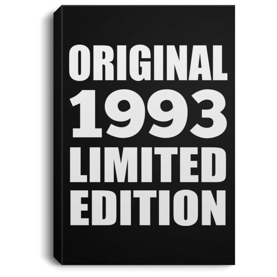 31st Birthday Original 1993 Limited Edition - Canvas Portrait