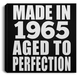 59th Birthday Made In 1965 Aged to Perfection - Canvas Square