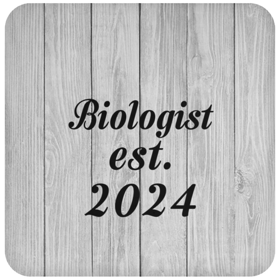 Biologist Established Est. 2024 - Drink Coaster F