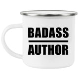 Badass Author - 12oz Camping Mug