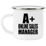 A+ Online Sales Manager - 12oz Camping Mug
