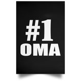 Number One #1 Oma - Poster Portrait
