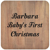 Barbara Baby's First Christmas - Drink Coaster C