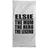 Elsie The Mum The Hero The Legend - Hand Towel
