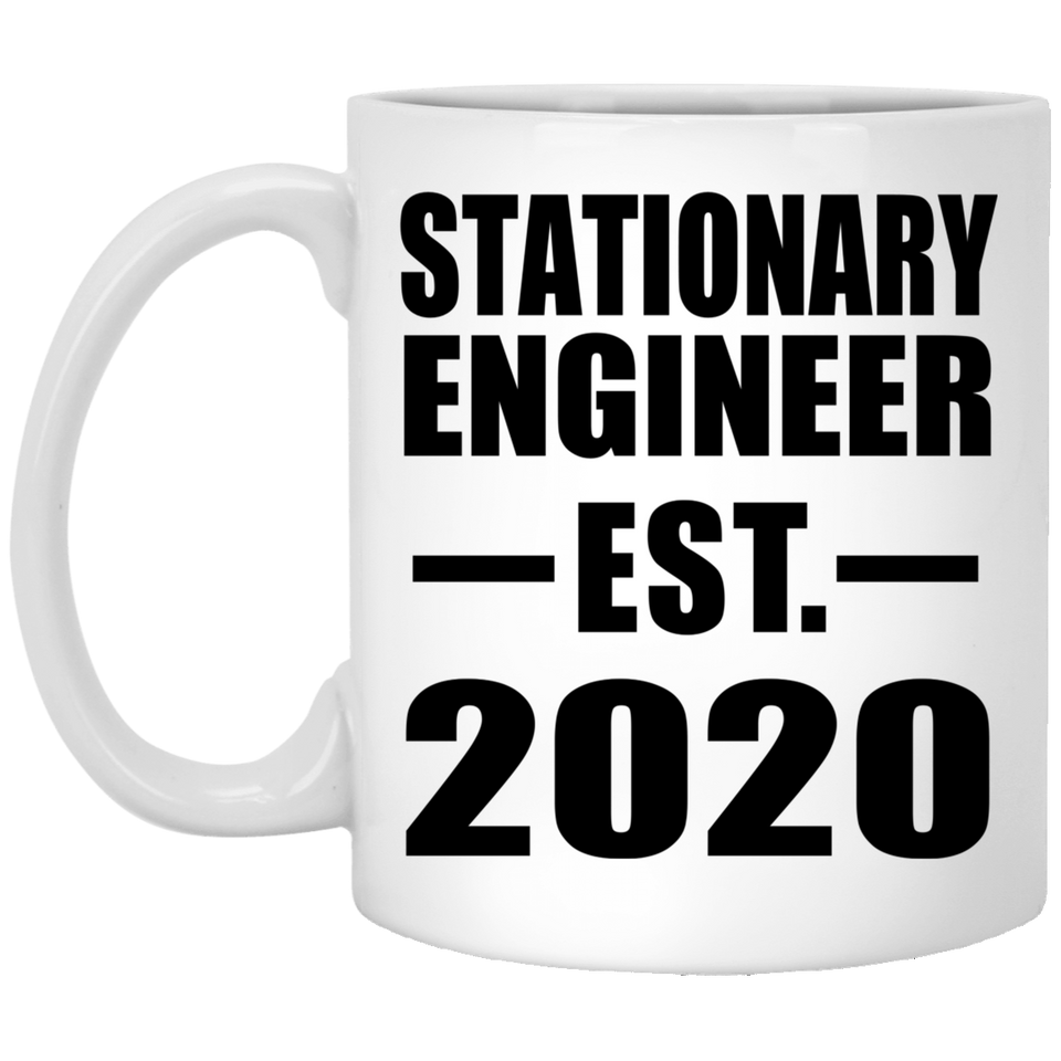 Stationary Engineer Established EST. 2020 - 11oz Coffee Mug