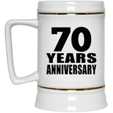 70th Anniversary 70 Years - Beer Stein