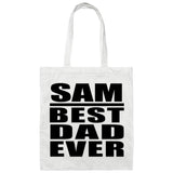 Sam Best Dad Ever - Tote Bag White