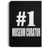 Number One #1 Museum Curator - Canvas Portrait