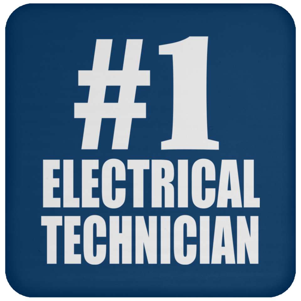 Number One #1 Electrical Technician - Drink Coaster
