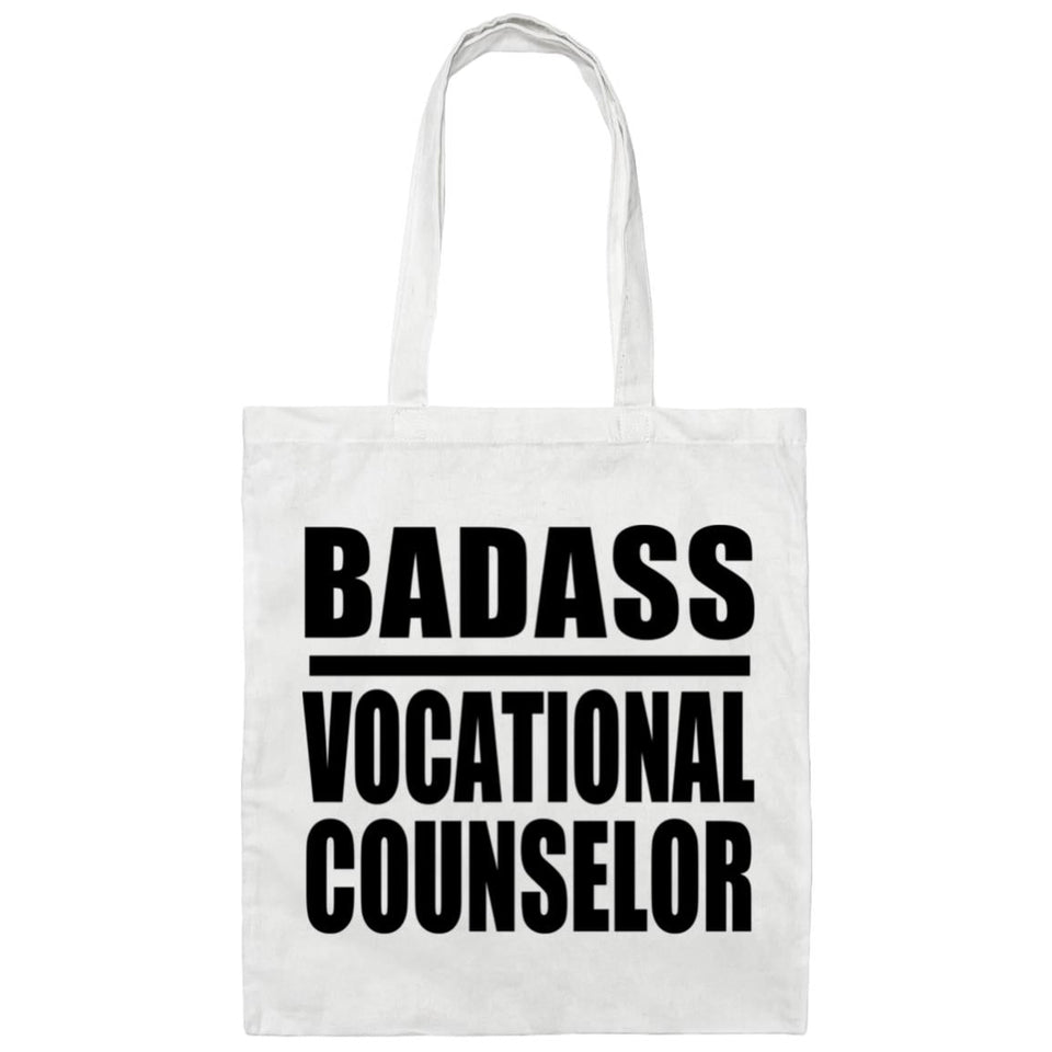 Badass Vocational Counselor - Tote Bag White