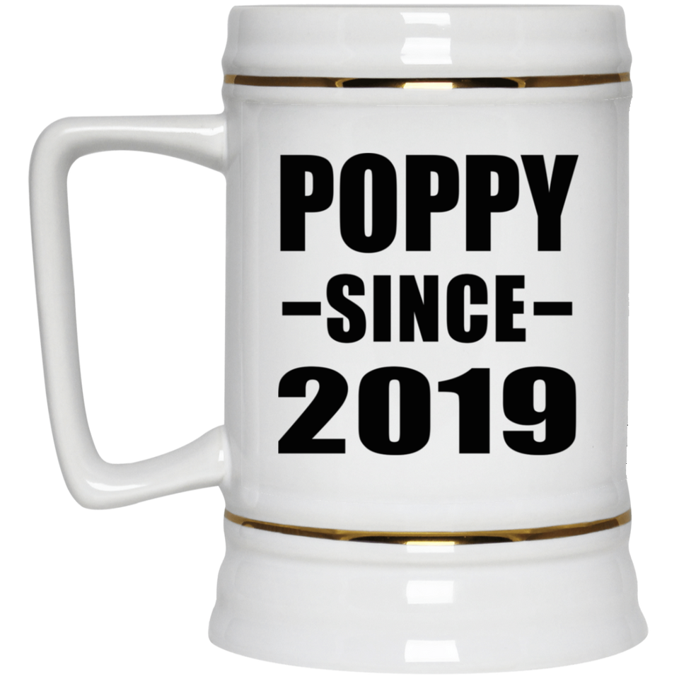 Poppy Since 2019 - Beer Stein