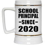 School Principal Since 2020 - Beer Stein