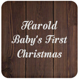 Harold Baby's First Christmas - Drink Coaster D