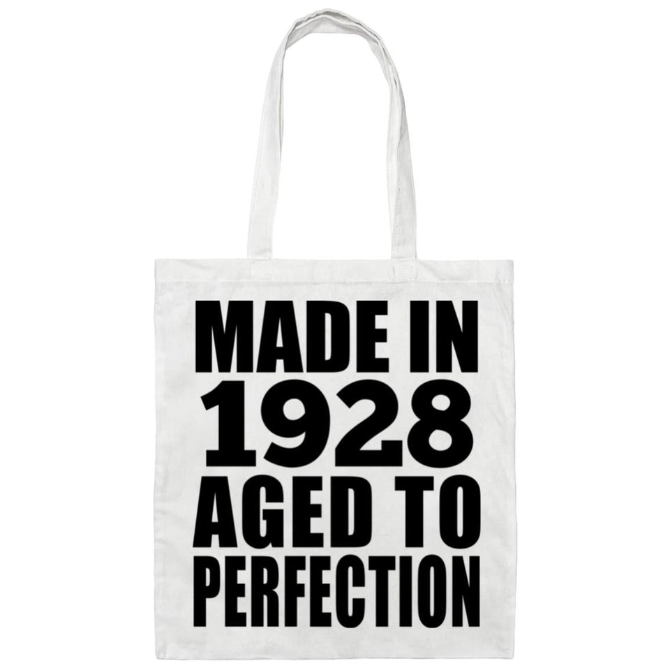 96th Birthday Made In 1928 Aged to Perfection - Tote Bag White