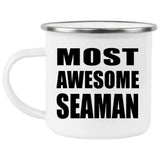 Most Awesome Seaman - 12oz Camping Mug