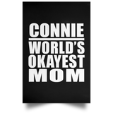 Connie World's Okayest Mom - Poster Portrait