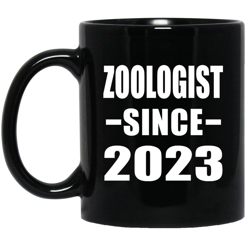 Zoologist Since 2023 - 11oz Coffee Mug Black