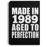 35th Birthday Made In 1989 Aged to Perfection - Canvas Portrait