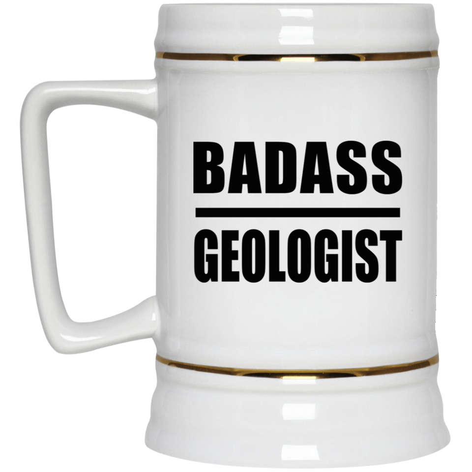 Badass Geologist - Beer Stein