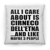 All I Care About Is Cirneco Dell'etna - Throw Pillow