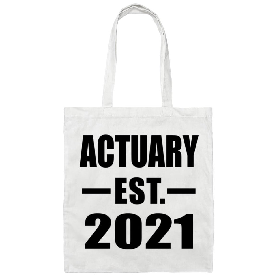 Actuary Established EST. 2021 - Tote Bag White