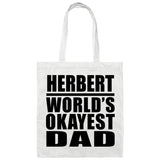 Herbert World's Okayest Dad - Tote Bag White