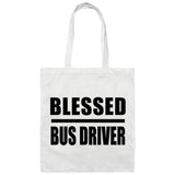 Blessed Bus Driver - Tote Bag White