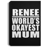 Renee World's Okayest Mum - Canvas Portrait