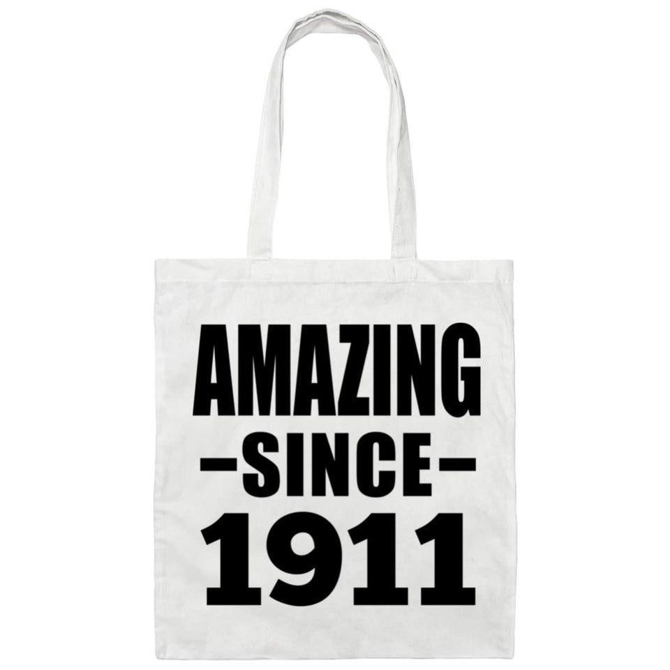 113th Birthday Amazing Since 1911 - Tote Bag White
