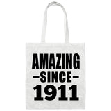 113th Birthday Amazing Since 1911 - Tote Bag White