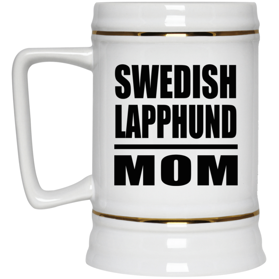 Swedish Lapphund Mom - Beer Stein