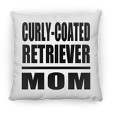 Curly-Coated Retriever Mom - Throw Pillow