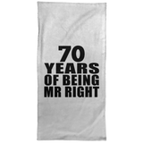 70th Anniversary 70 Years Of Being Mr Right - Hand Towel