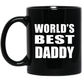 World's Best Daddy - 11 Oz Coffee Mug Black
