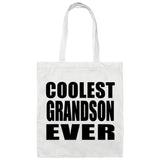 Coolest Grandson Ever - Tote Bag White