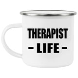 Therapist Life - 12oz Camping Mug