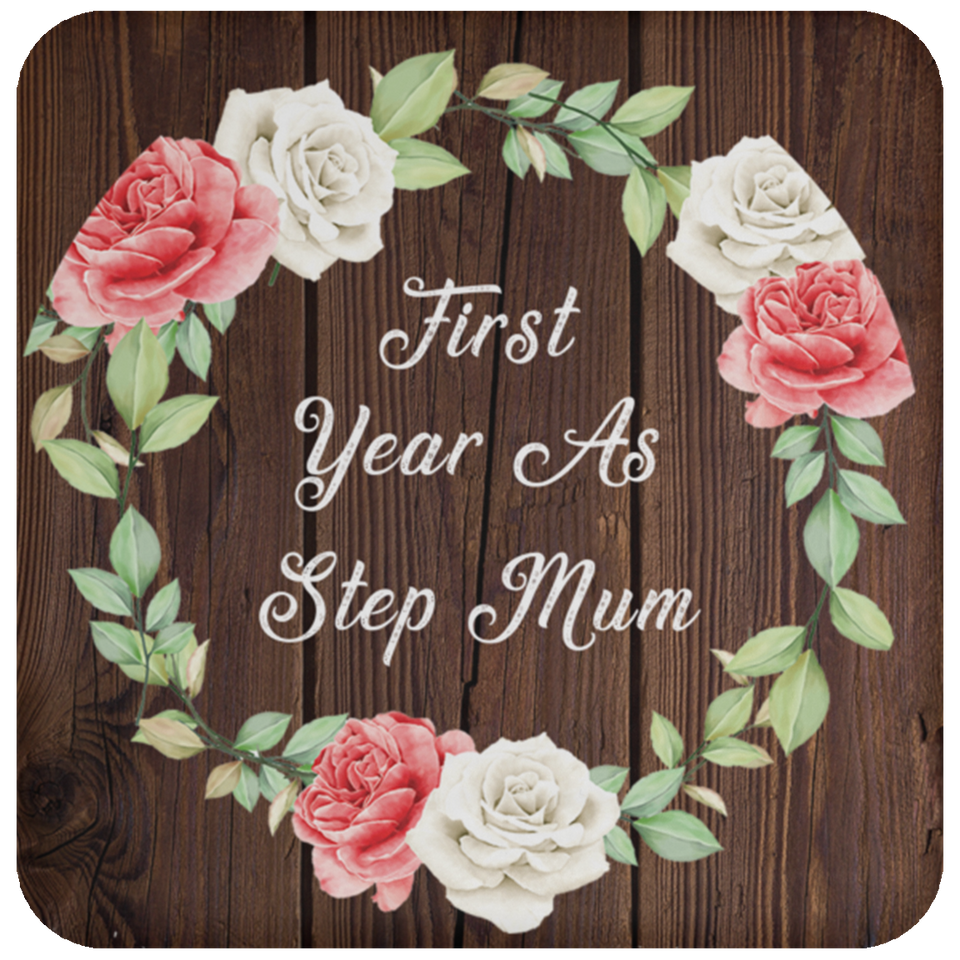 First Year As Step Mum - Drink Coaster A